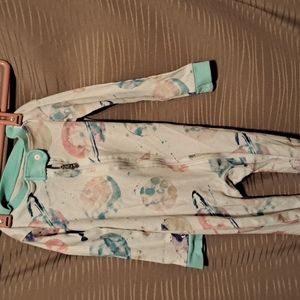 Burts bees baby footed pajamas